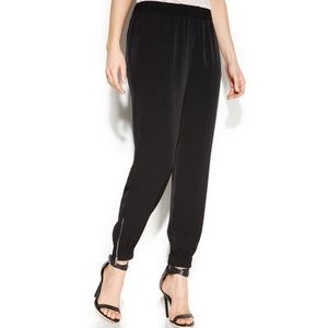 nwt calvin klein zippered ankle track pants